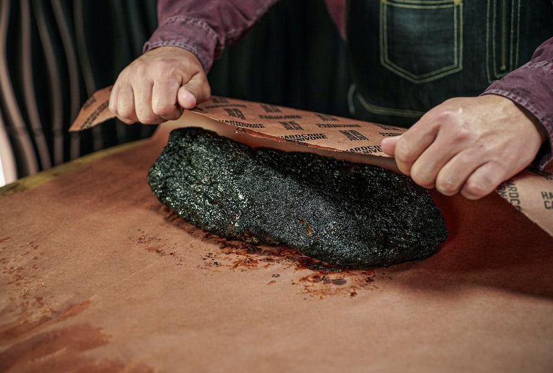 How to wrap a brisket in BBQ paper