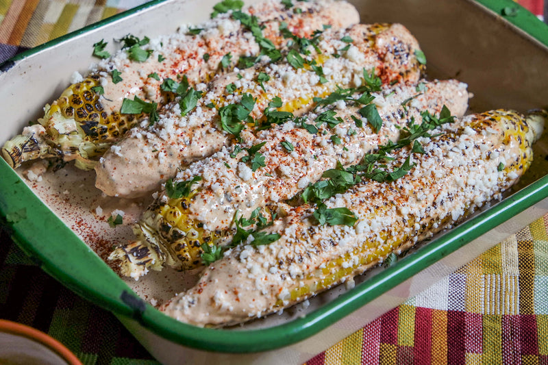 Grilled Mexican Street Corn with Amplify
