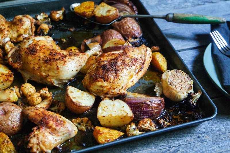 Roasted Red Chicken