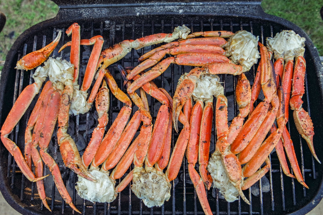 Grilled Crab with Amplify Butter