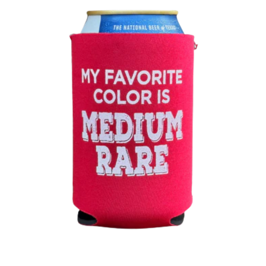 Medium Rare Beer Can Cooler