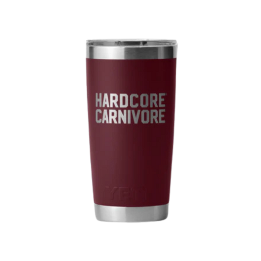 YETI x Hardcore Carnivore Wild Vine Red Rambler 20oz Tumbler