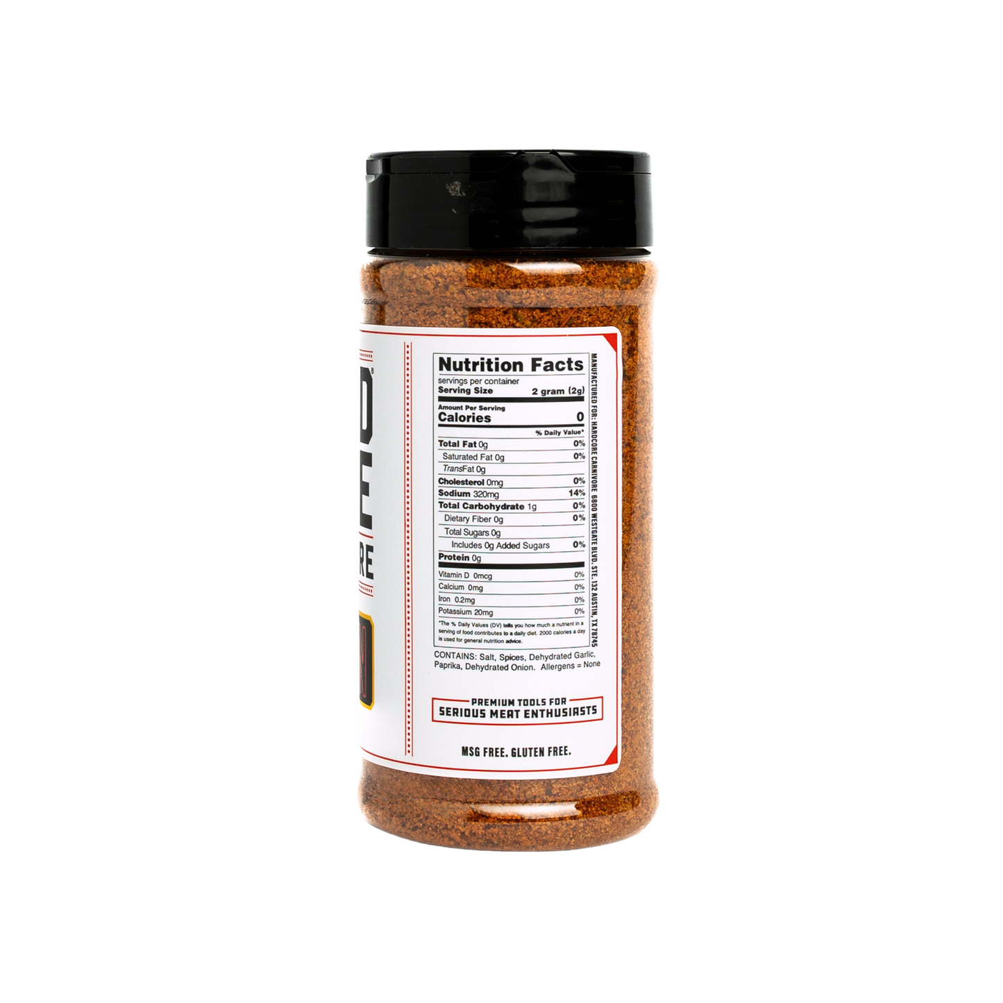Hardcore Carnivore: Cajun seasoning