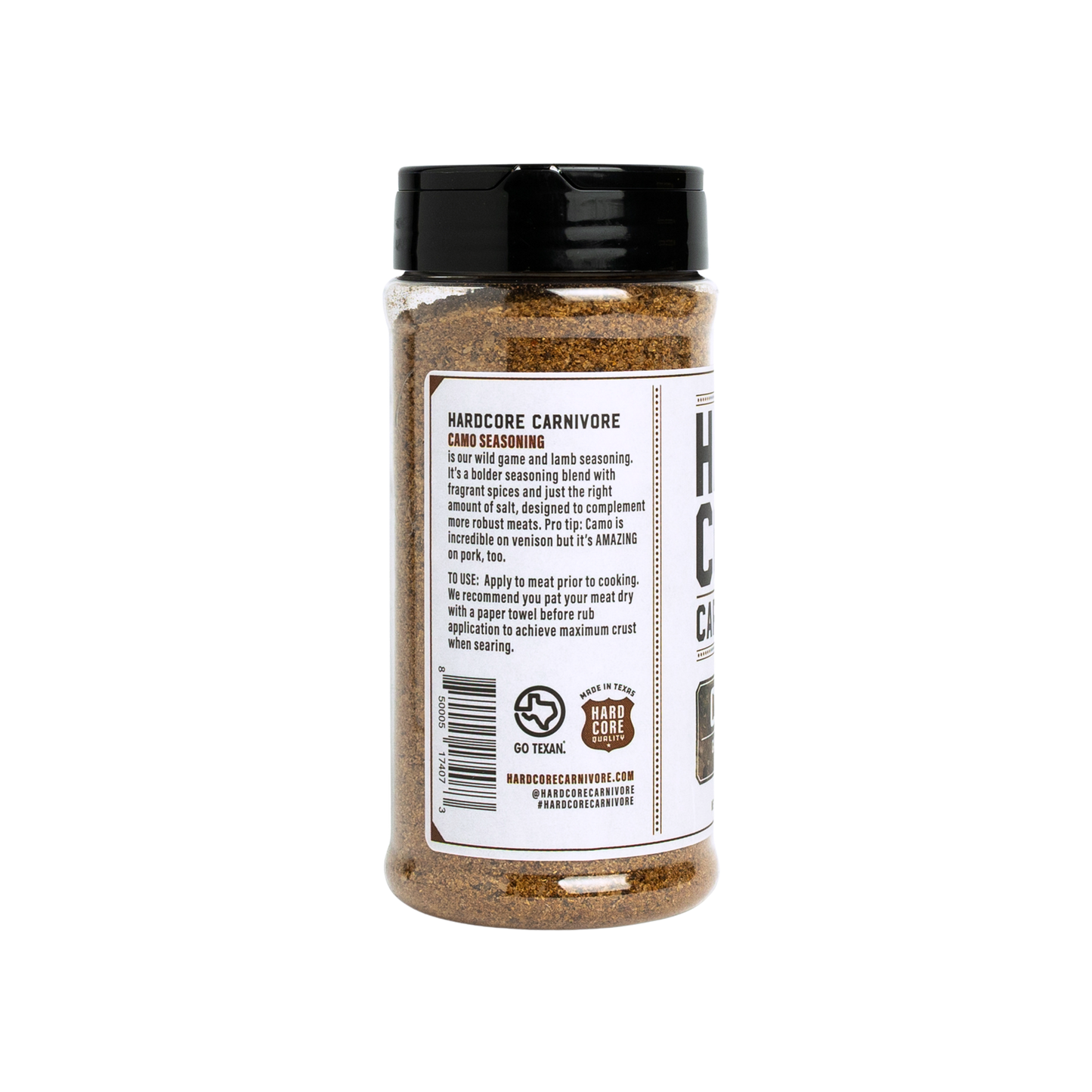 Hardcore Carnivore: Camo seasoning