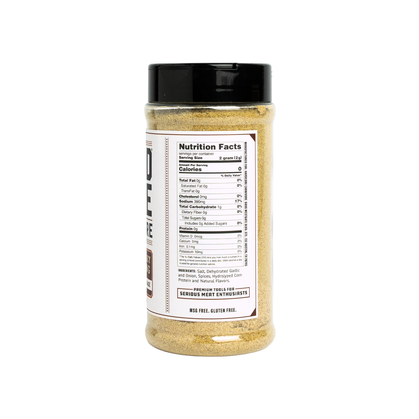 LIMITED EDITION Hardcore Carnivore: Fried Turkey Seasoning