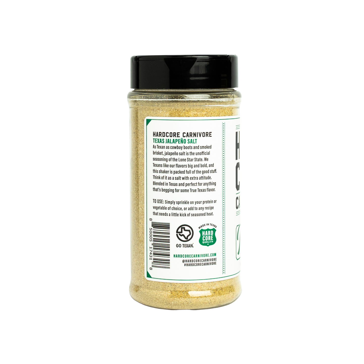 Hardcore Carnivore: Texas Jalapeño Salt Seasoning