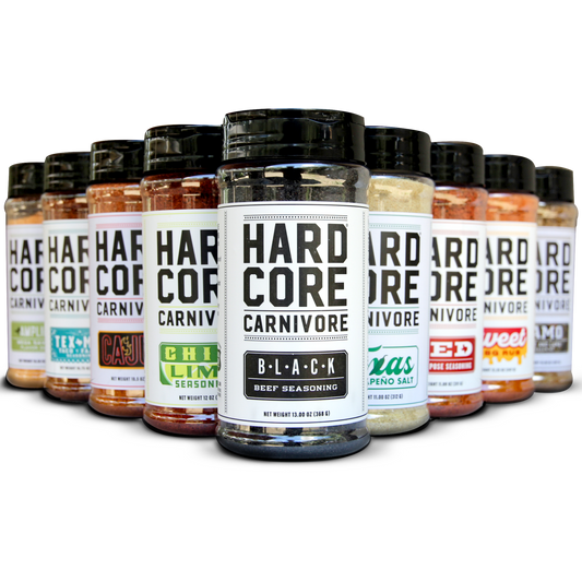 MAX PACK: Hardcore Carnivore Rub Shaker Multi Pack