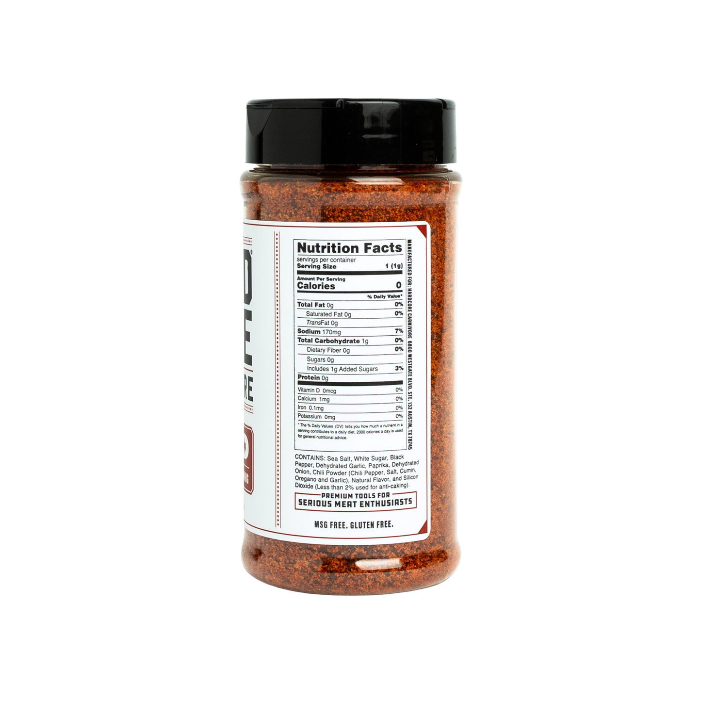 Hardcore Carnivore: Red seasoning