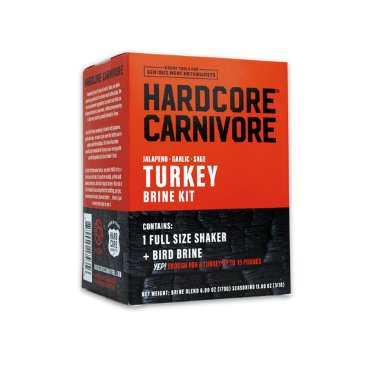 LIMITED EDITION Hardcore Carnivore: Fried Turkey Kit - Seasoning+Brine
