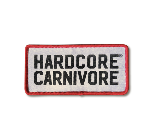 Classic Woven Hardcore Carnivore Patch