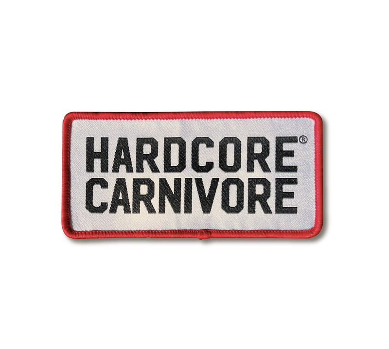 Classic Woven Hardcore Carnivore Patch