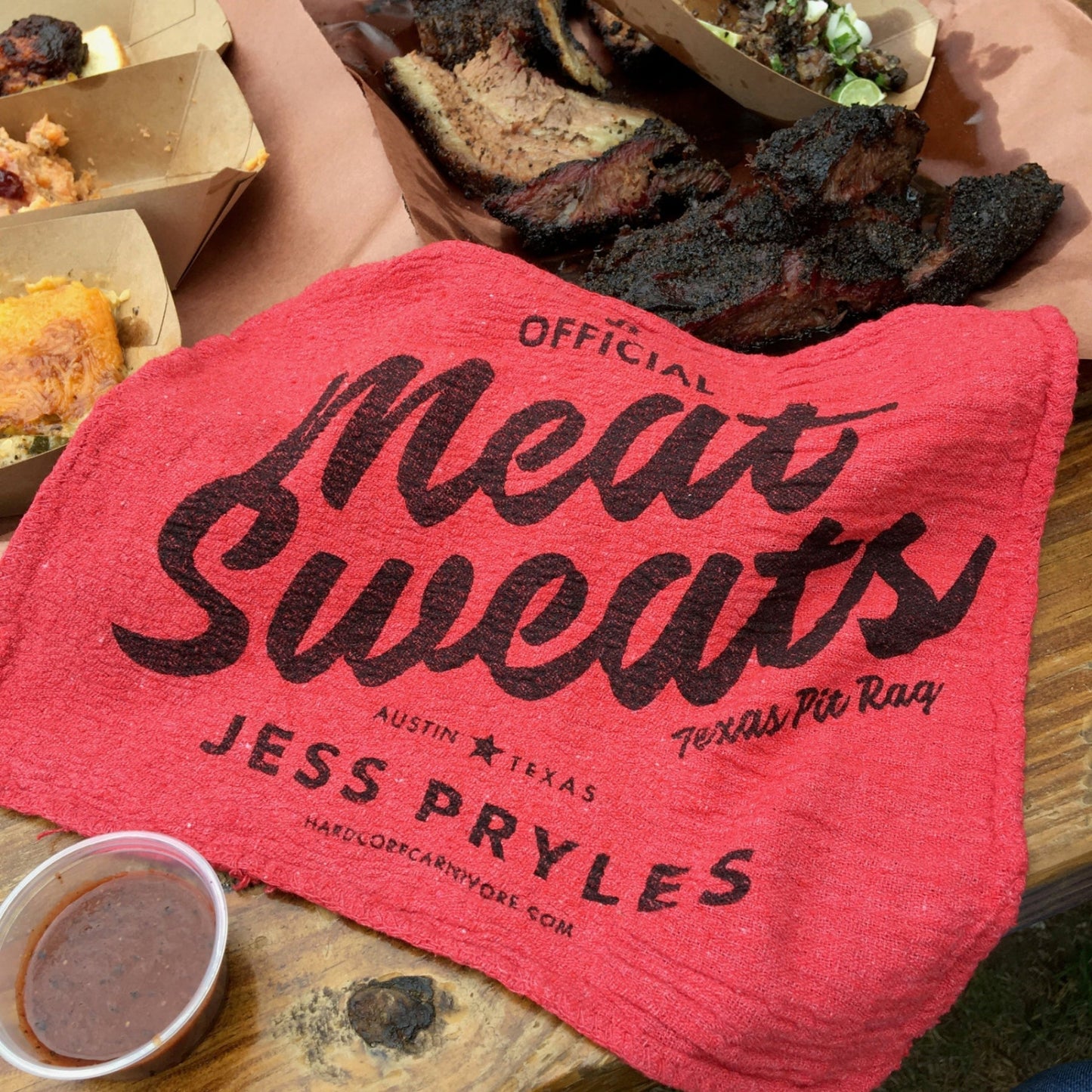 'Meat Sweats' Texas Pit Rag