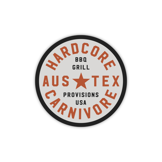 HC Austin Texas Circle Sticker Decal
