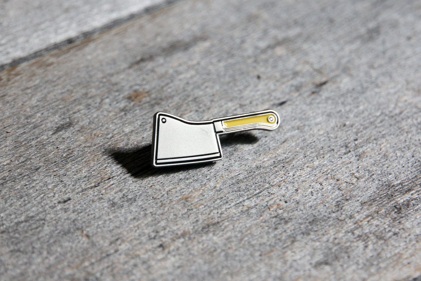 Butchers Cleaver Enamel Pin