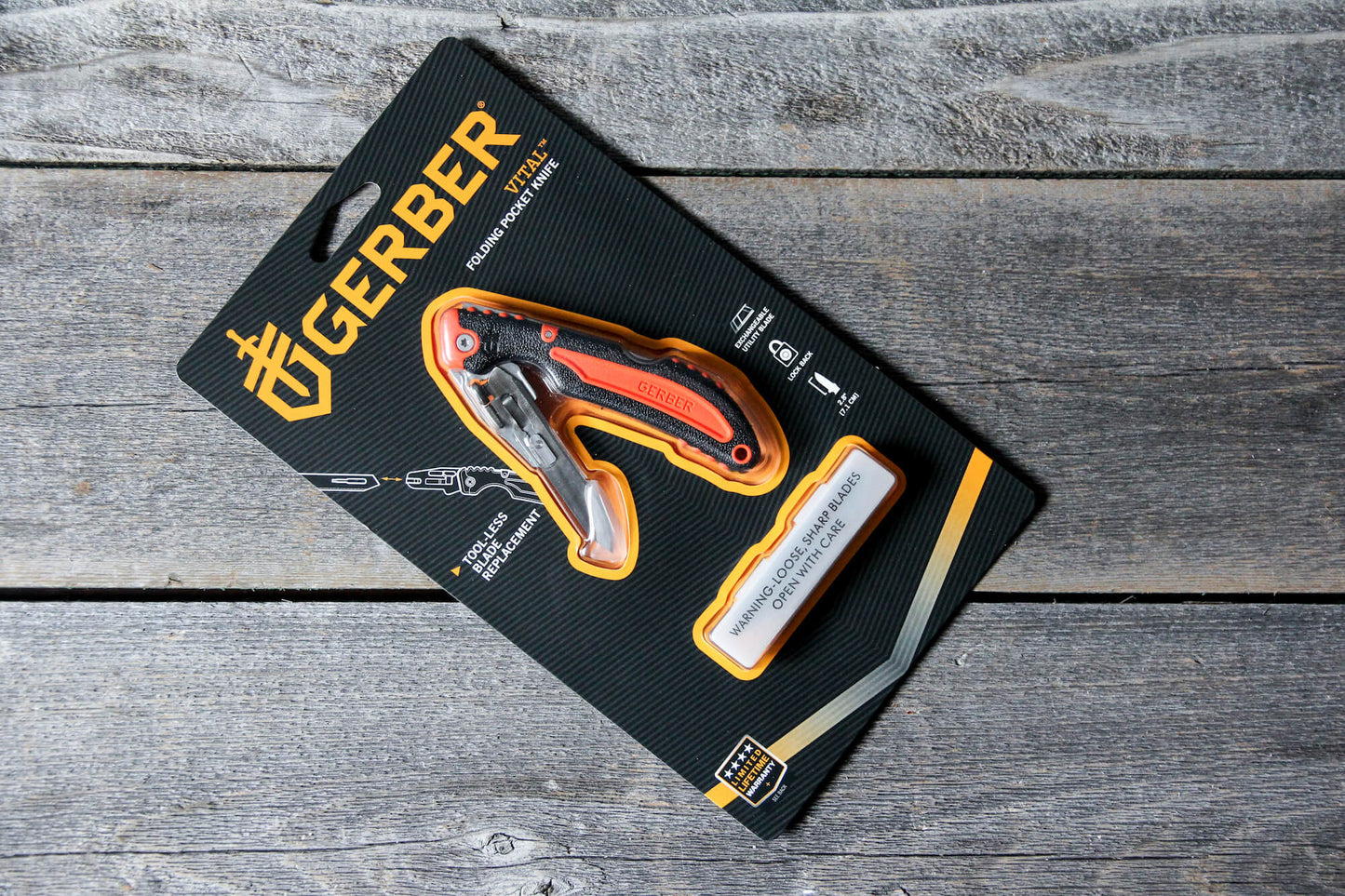 Gerber Replaceable Blade Vital Knife