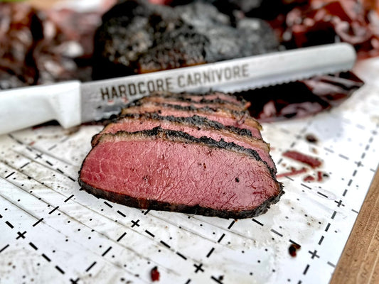 Smoked whole brisket pastrami