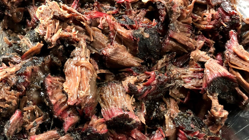 Smoked Beef Barbacoa with Black rub
