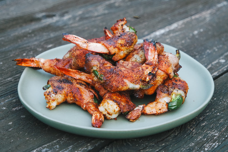 Grilled Jalapeno Bacon Shrimp