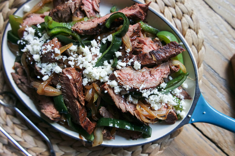 Grilled Meatchelada chili lime fajitas