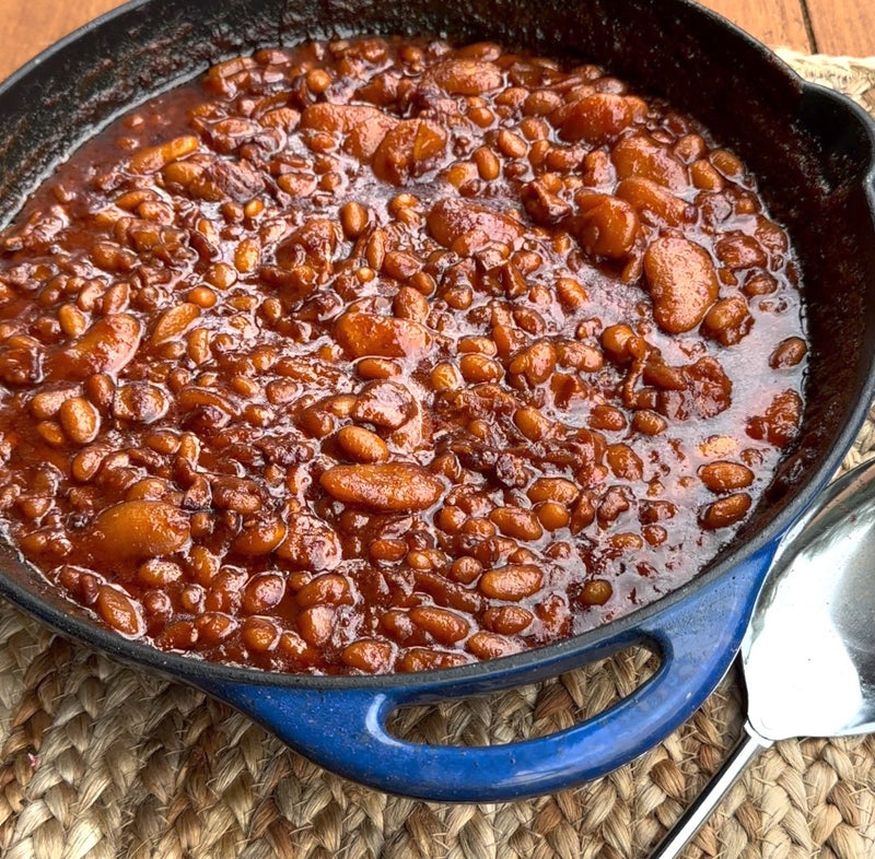 Smoked BBQ beans