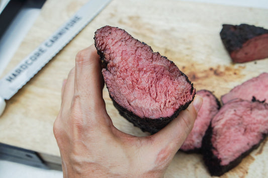 Perfectly Medium Rare Smoked Tri Tip