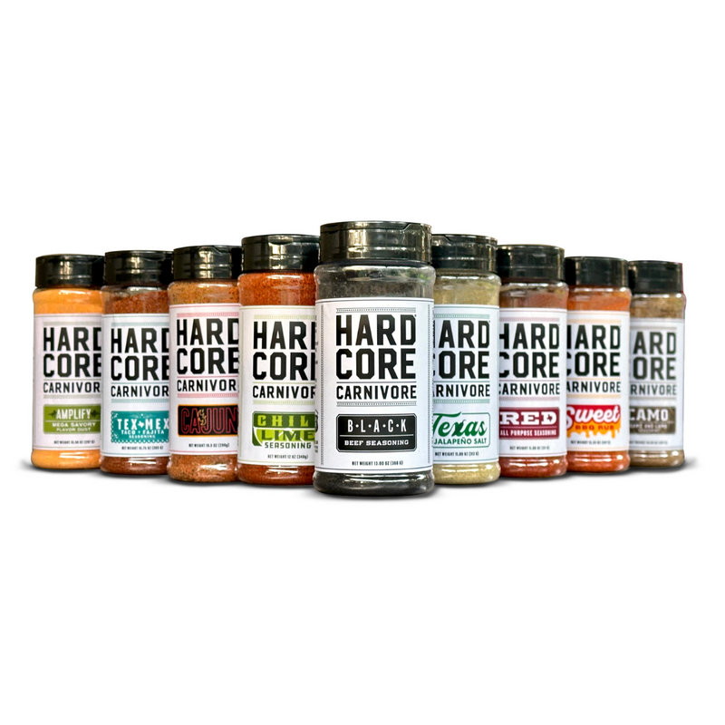 Hardcore carnivore black seasoning hot sale