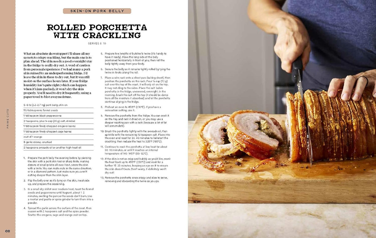 Prime Cuts signed cookbook PREORDER