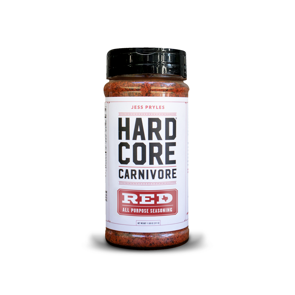 Hardcore Carnivore: Red shaker jar