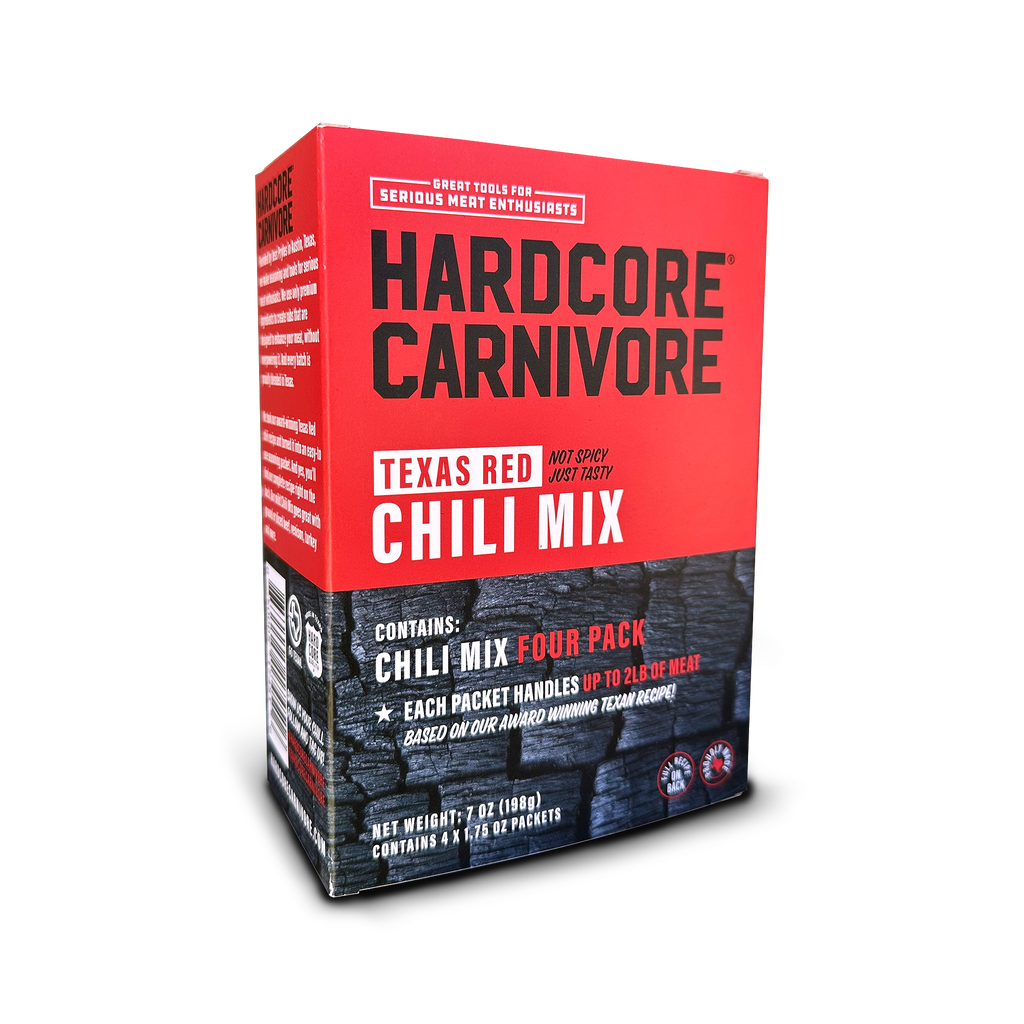 Hardcore Carnivore Chili Mix - 4 pack box