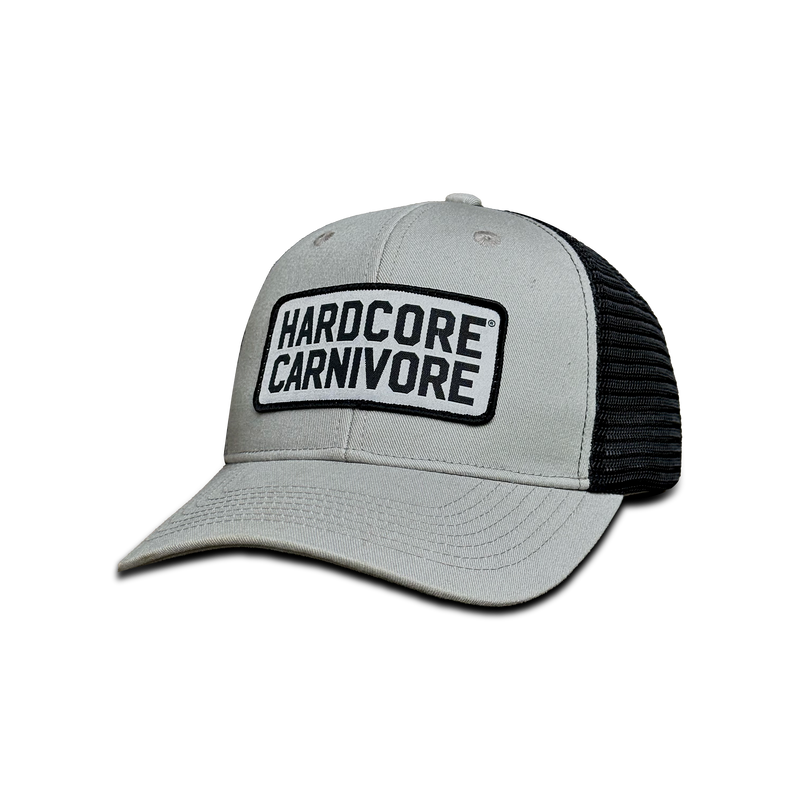 Hardcore Carnivore Patriot navy patch logo cap