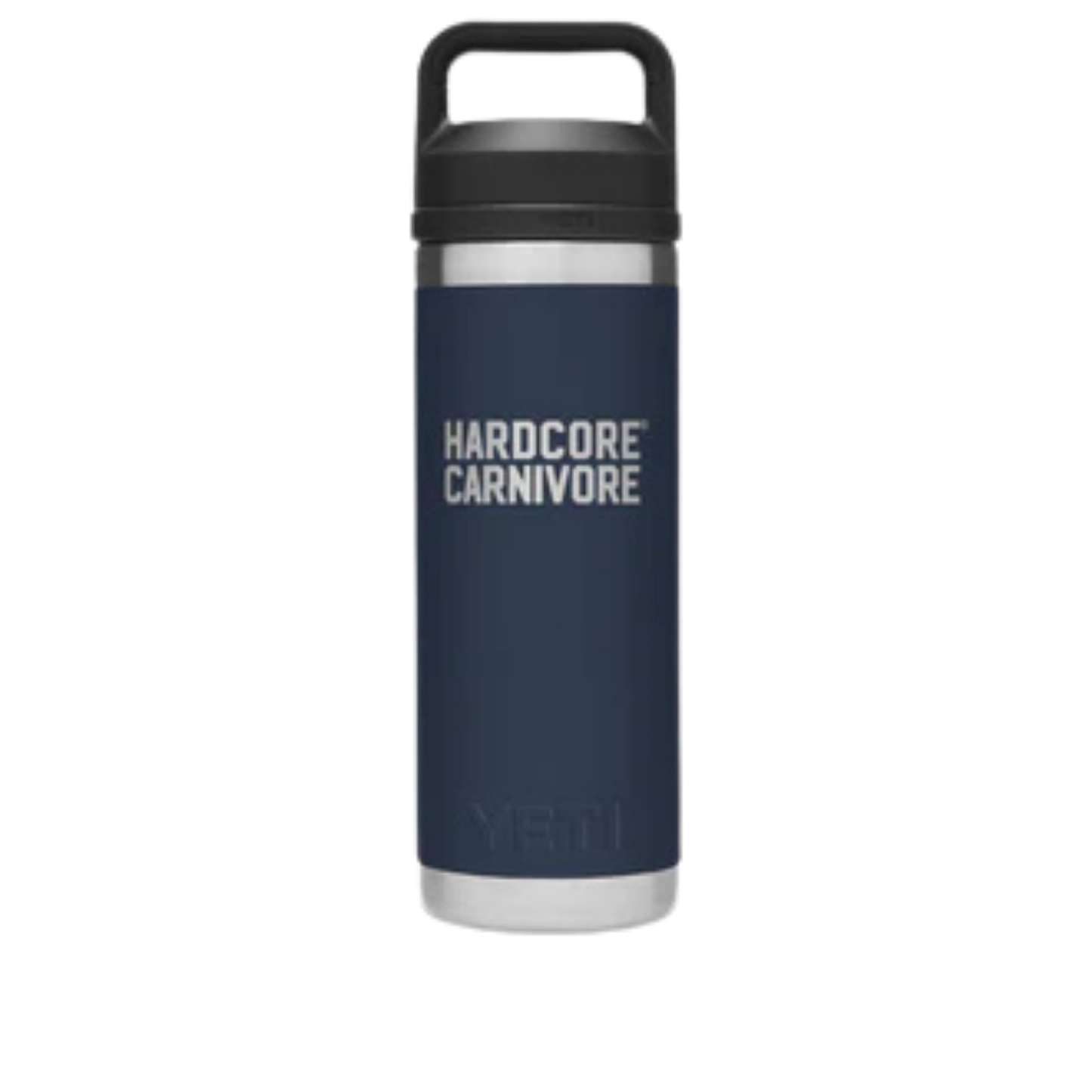 YETI x Hardcore Carnivore custom Rambler 18oz bottle - Navy