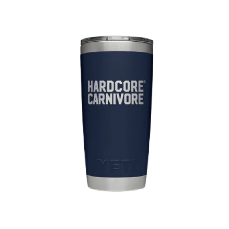 YETI x Hardcore Carnivore Black Rambler 18oz Water Bottle