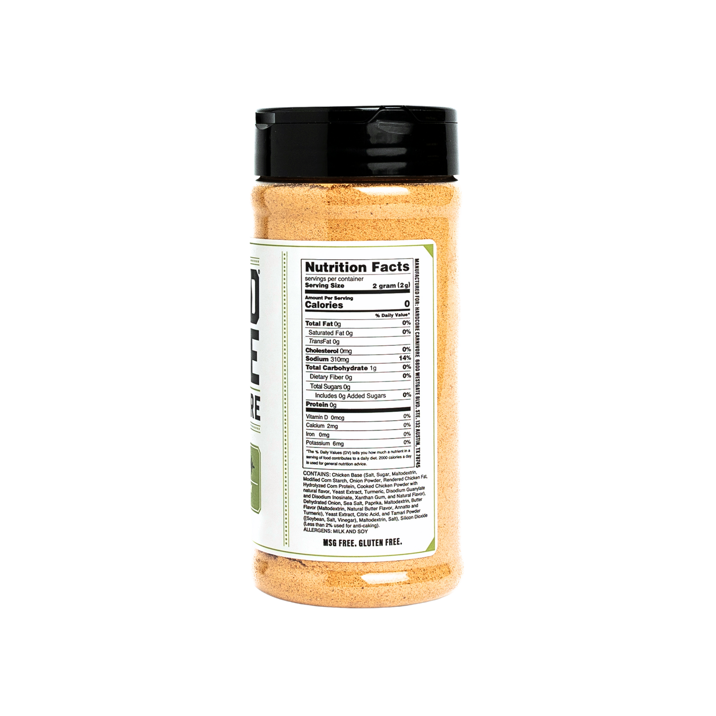 Hardcore Carnivore: Amplify seasoning