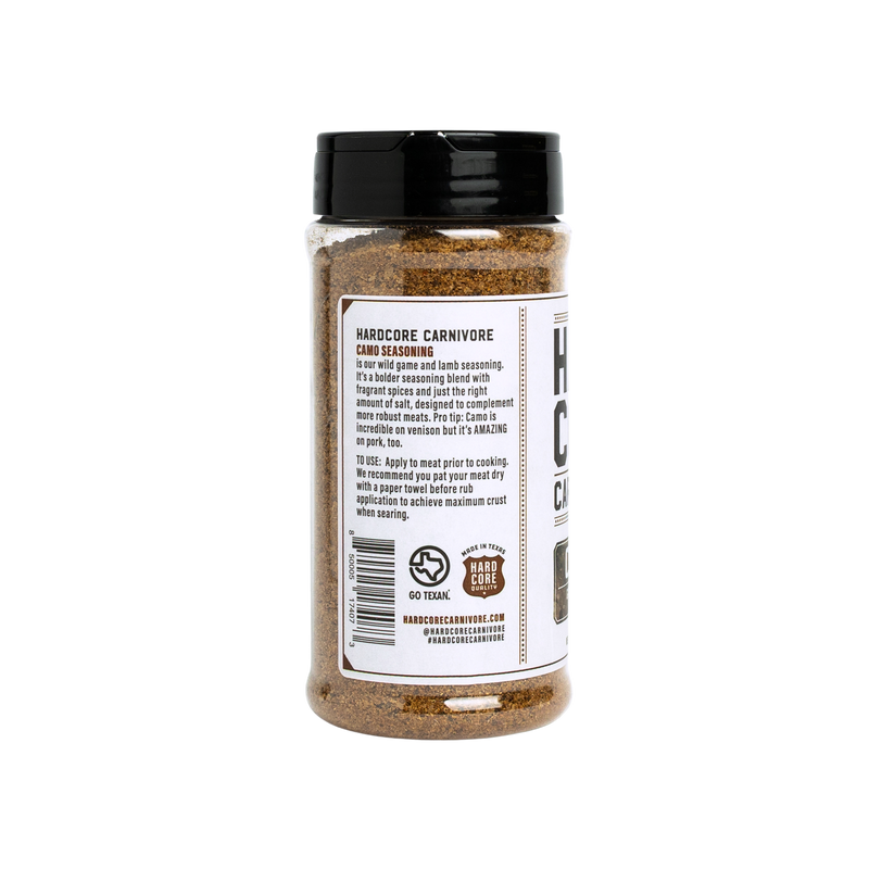 Hardcore Carnivore: CAMO shaker jar