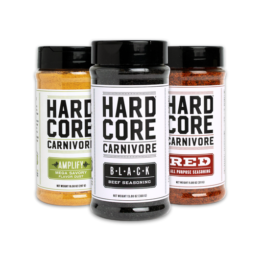 CLASSIC PACK: Hardcore Carnivore Black, Red & Amplify