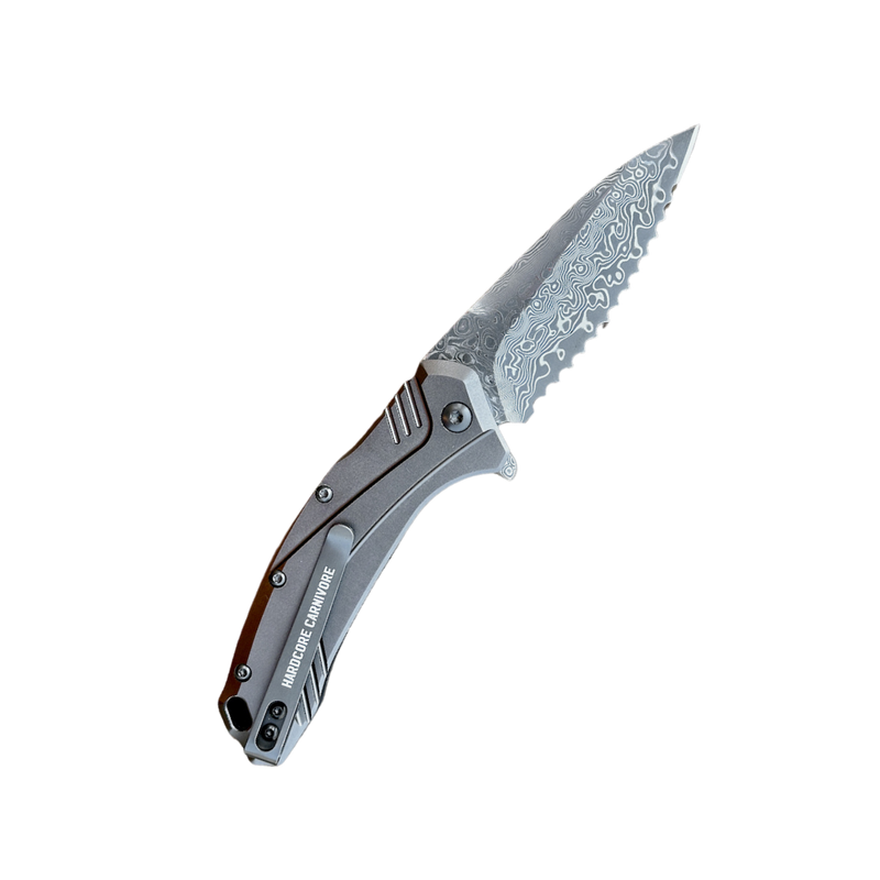 Hardcore Carnivore Folding Steak Pocket Knife