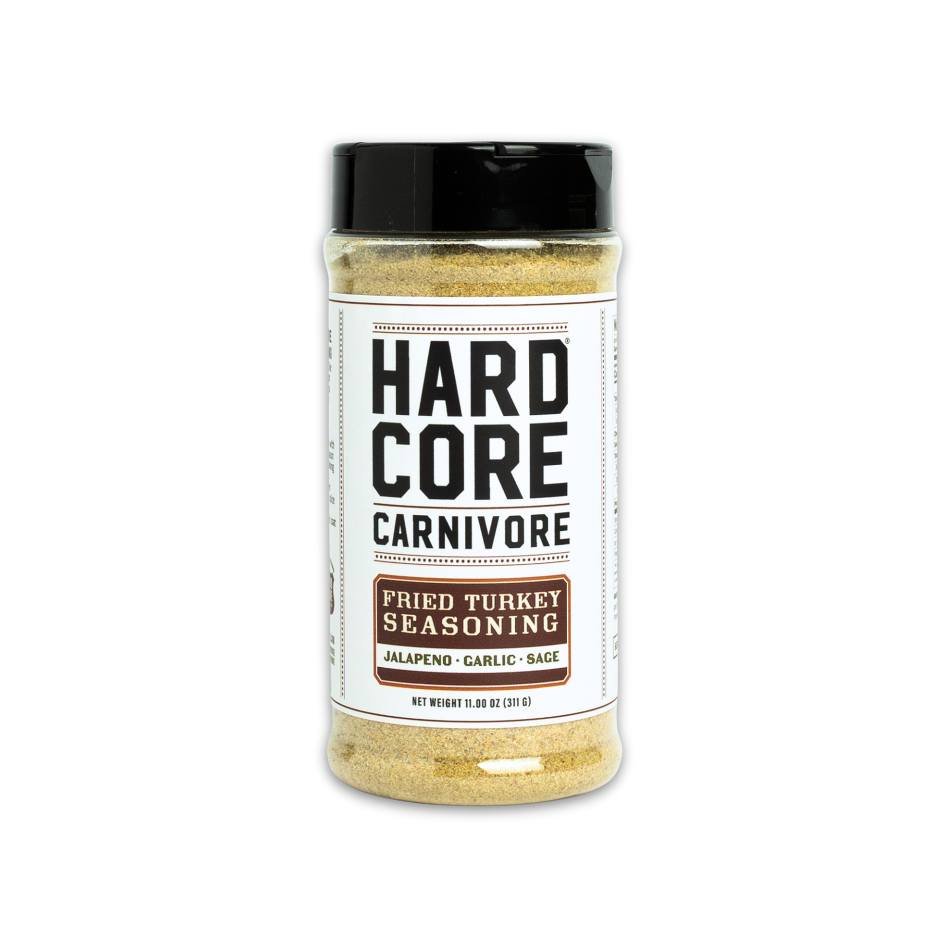 Hardcore Carnivore: Fried Turkey holiday seasoning - 11 oz Hardcore Carnivore: Fried Turkey holiday seasoning - 11 oz