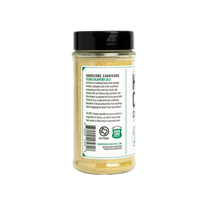 Hardcore Carnivore: Texas Jalapeño Salt Seasoning