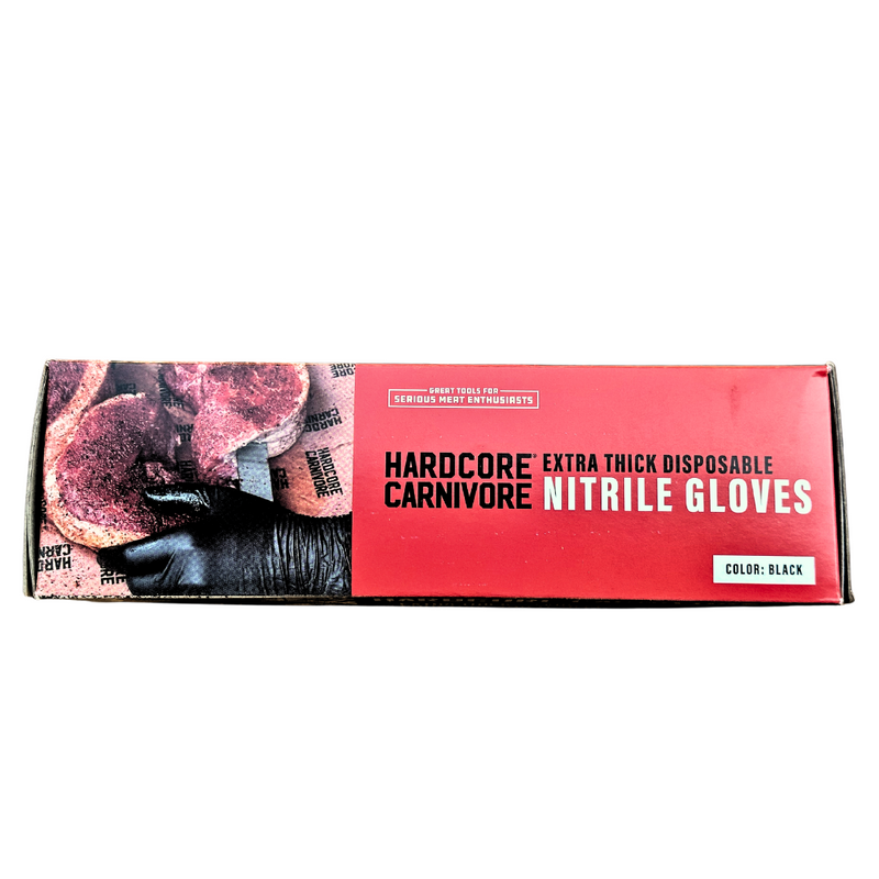 Hardcore Carnivore Disposable Nitrile Gloves