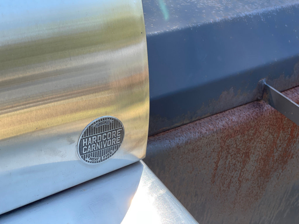 REAL Metal Hardcore Carnivore Circle Sticker Decal