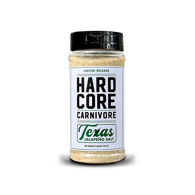 Hardcore Carnivore: Texas Jalapeño Salt Seasoning *Limited Release*