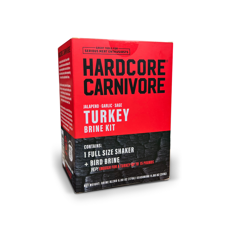 LIMITED EDITION Hardcore Carnivore: Fried Turkey Kit - Seasoning+Brine