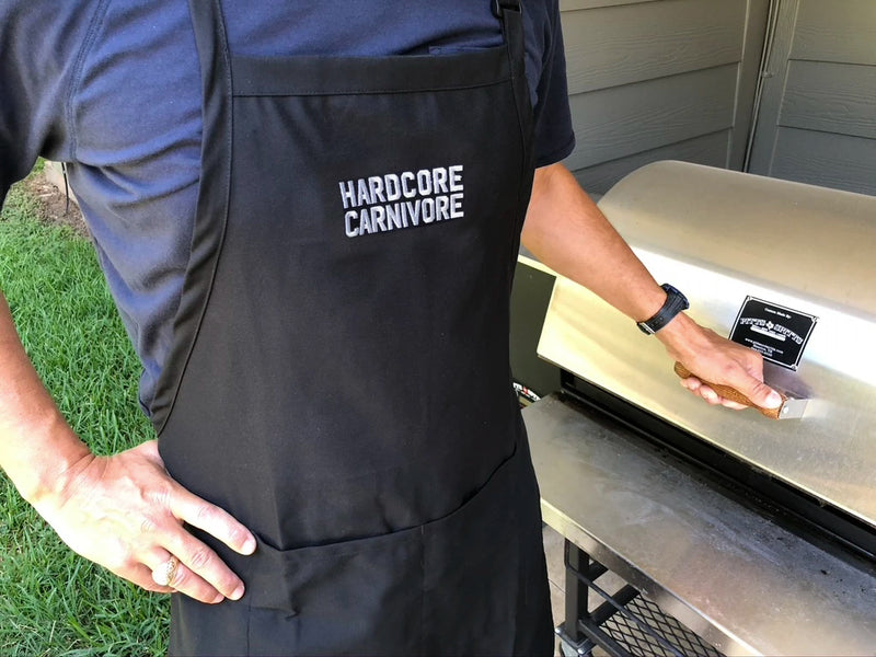 Hardcore Carnivore Black Butchers Apron