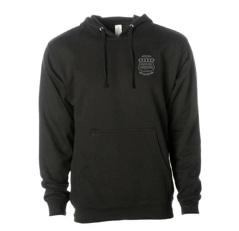 Hardcore Carnivore SMOKE MEAT FIRE Hoodie LIMITED