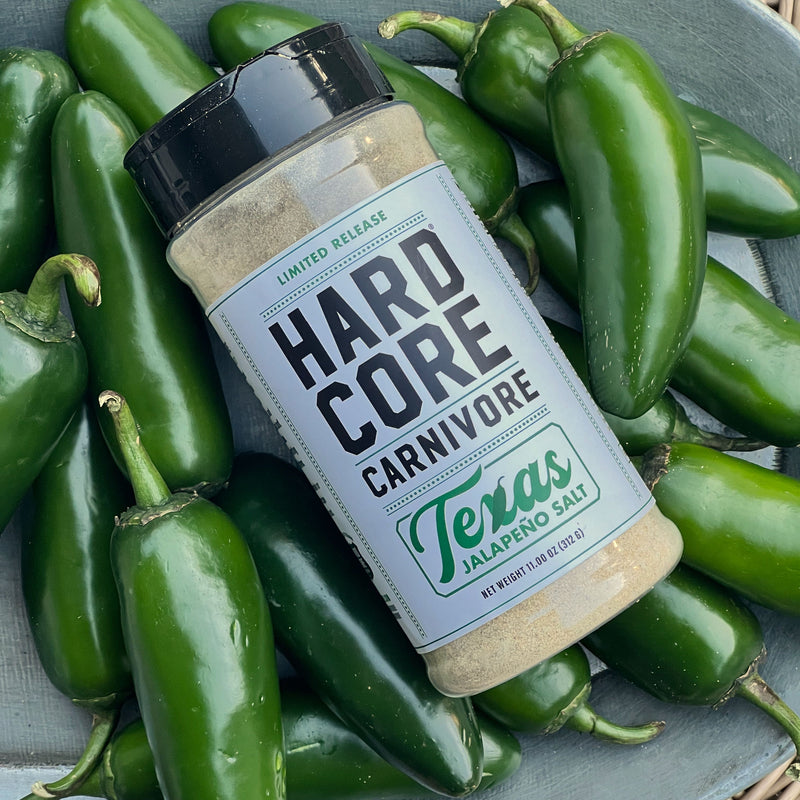 Hardcore Carnivore: Texas Jalapeño Salt Seasoning *Limited Release*