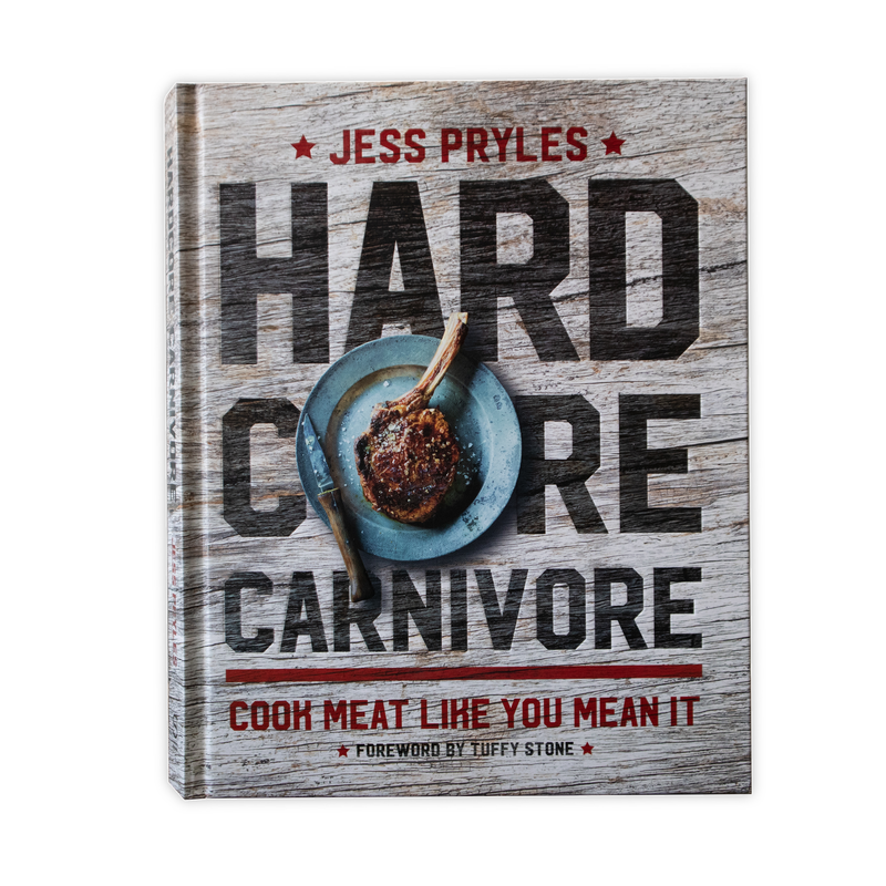 Hardcore Carnivore block logo vinyl transfer sticker
