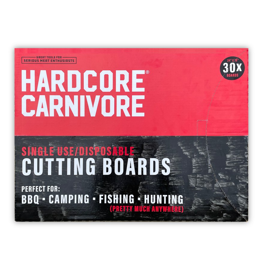 Disposable Cutting Board - pack of 30 – Hardcore Carnivore