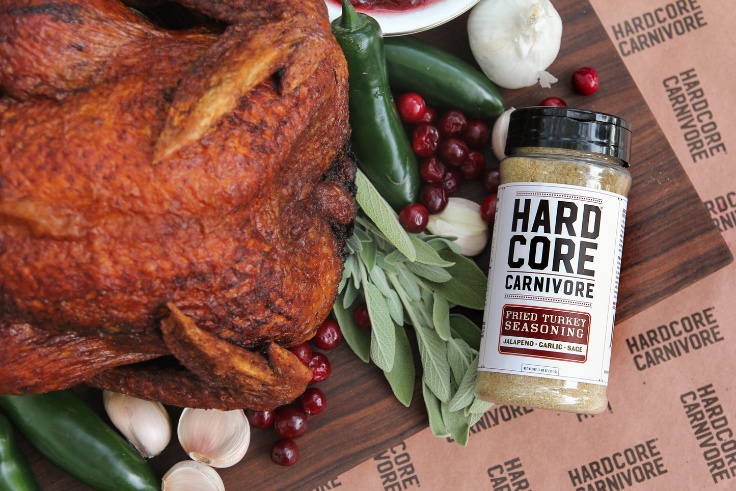 LIMITED EDITION Hardcore Carnivore: Fried Turkey Seasoning