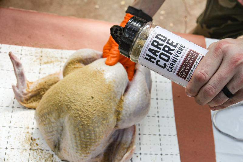 LIMITED EDITION Hardcore Carnivore: Fried Turkey Seasoning