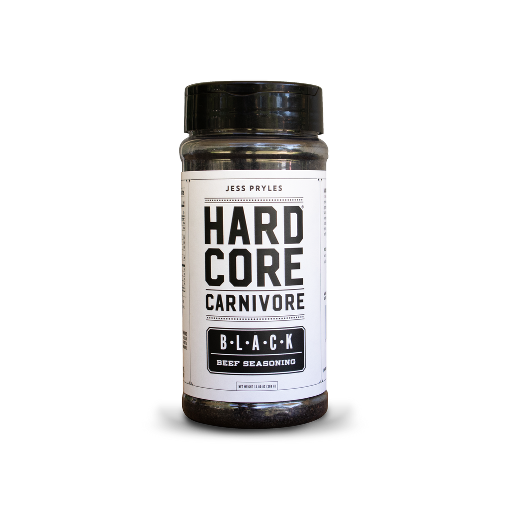 Hardcore Carnivore: Black shaker jar